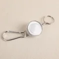thumbnail image 1 of Porte-clés Rétractable en Acier avec Enrouleur de Cordon, Boucle à Ressort, Anneau de Clé en Fil Métallique, Porte-Cartes d'Identité Sportif, Multiples Outils, 1 of 5
