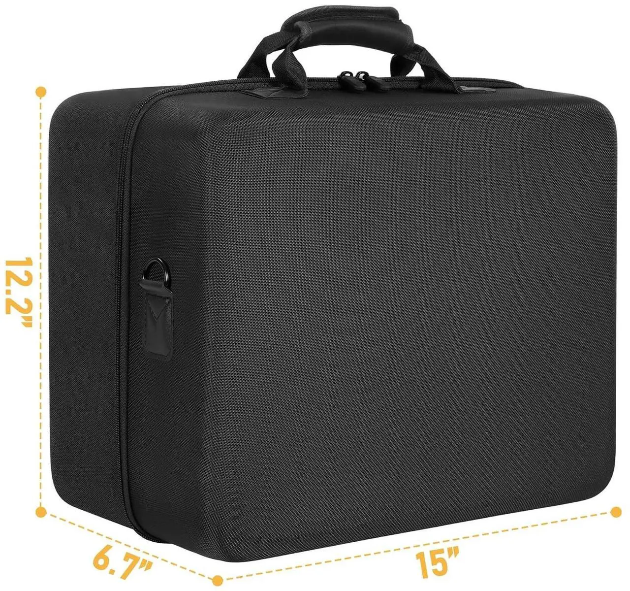 Hard Shell Carrying Case Compatible with PS5 Slim, Travel Bag for PlayStation 5 Slim Disk Digital Edition, Games, Headset and Gaming Accessories