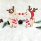 thumbnail image 1 of Deer Decoration Jewelry Gift, Lovely Wood Crafts Holiday Supplies, Christmas Household Ornament, Festive Home Decor, Unique Xmas Gift, Wooden Craft, for Bedroom, 1 of 9