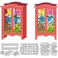 thumbnail image 1 of Troqueles de corte de flores silvestres en 3D para jardineras, marcos de tarjetas, plantillas de corte de acero al carbono, plantillas de borde, plantillas de relieve para álbumes de recortes., 1 of 9