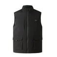thumbnail image 5 of guisaled Heated Vest for Men Smart Rechargeable USB Heated Jacket Warm Lightweight Softshell 6 Heating Zone Heated Vests Battery Pack Not Included, 5 of 9