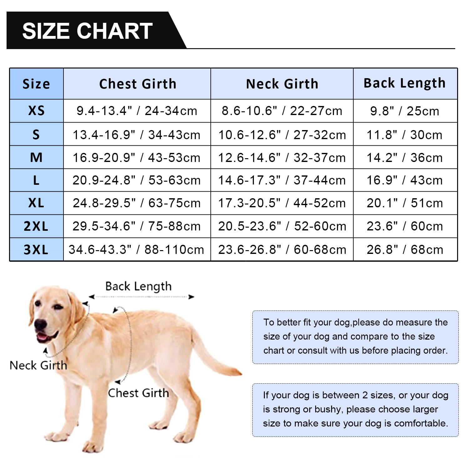 Kuoser Reversible Dog Winter Coat, Reflective Waterproof Dog Jacket, Cotton Lined Vest Windproof Outdoor for Small Medium and Large Dogs