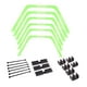 thumbnail image 3 of Anillos de Agilidad Hexagonales Strade Fareast Limited juego de pies de agilidad Escalera entrenamiento velocidad Multifunción verde, 3 of 8