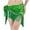 Green, variant on Belly Dance Skirt Hip Scarf Womens Sparkly Fringe Hip Wrap Belt Dance Performance Mini Skirts Green One Size