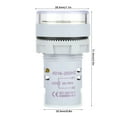 thumbnail image 4 of Generator Power Meter,  Meter 20-75 Hz Measurement Range High   For Industry, 4 of 8