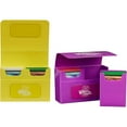 thumbnail image 5 of Monster Protectors Double Deck Box with Magnetic Closure - Purple and Yellow 2 Pack, 5 of 5