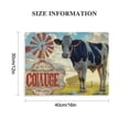 thumbnail image 3 of Orinice  Cow Farm Sign UnFramed Art Print Poster Ready for Framing by K, Onna 16x12in, 3 of 6