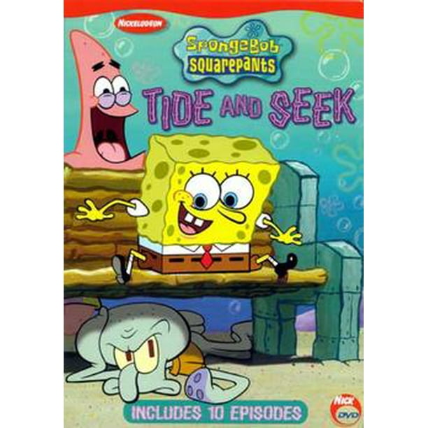 Spongebob Squarepants Tide Seek Dvd Walmart Com Walmart Com