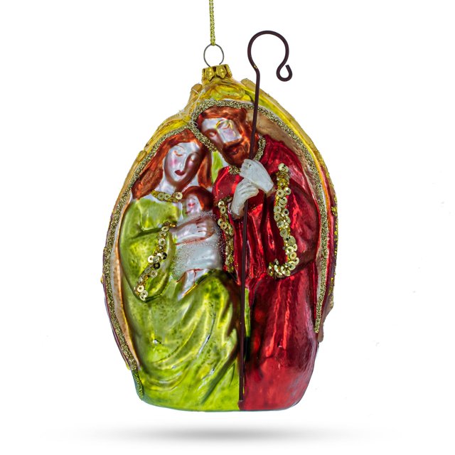 Belén Adorno Navideño De Vidrio Soplado