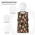 thumbnail image 3 of Sikiie Edgehog and Mushrooms Basketball Jersey Reversible Men's Mesh Athletic Sports Shirts Training Practice S-4XLXX-Large, 3 of 6