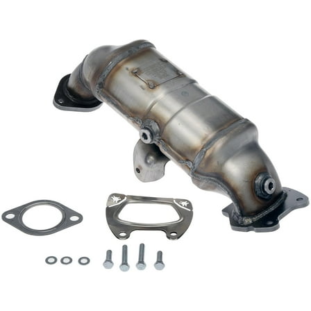 Dorman 674-293 Rear Catalytic Converter with Integrated Exhaust Manifold for Specific Ram Models, Natural