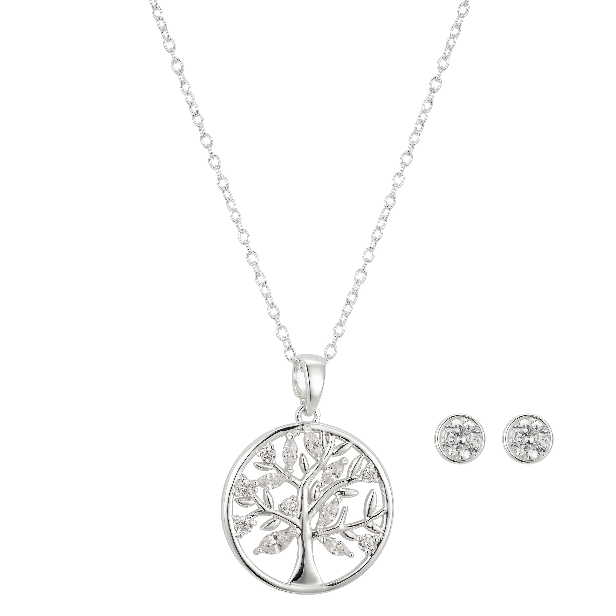 Silver Tone Crafts Avenue Tree Branches Necklace Nature Inspired Tree Leaves Necklaces for Women