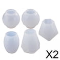 thumbnail image 1 of 2x5 Piezas De Silicona Para Tapón De Botella De Vino, Molde De Fundición De Resina De Cristal, 5 Moldes De Silicona, 1 of 8