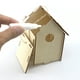 thumbnail image 5 of Kits de edificio de la casa de aves para niños Artesanía de madera con pinturas Pinceles Adornos de madera Adornos de madera Decoraciones para el hogar Artes de pintura tholdsy HA012709-00, 5 of 7