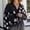 Black#1, variant on Womens Denim Jackets Plus Size Denim Jackets for Women Clearance Casual Short Lapel Princess Sleeve Raw Edge Denim Blouse Jacket Coat