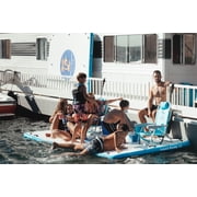 Island Hopper Buddy 12 Foot Inflatable Swimming Water Platform