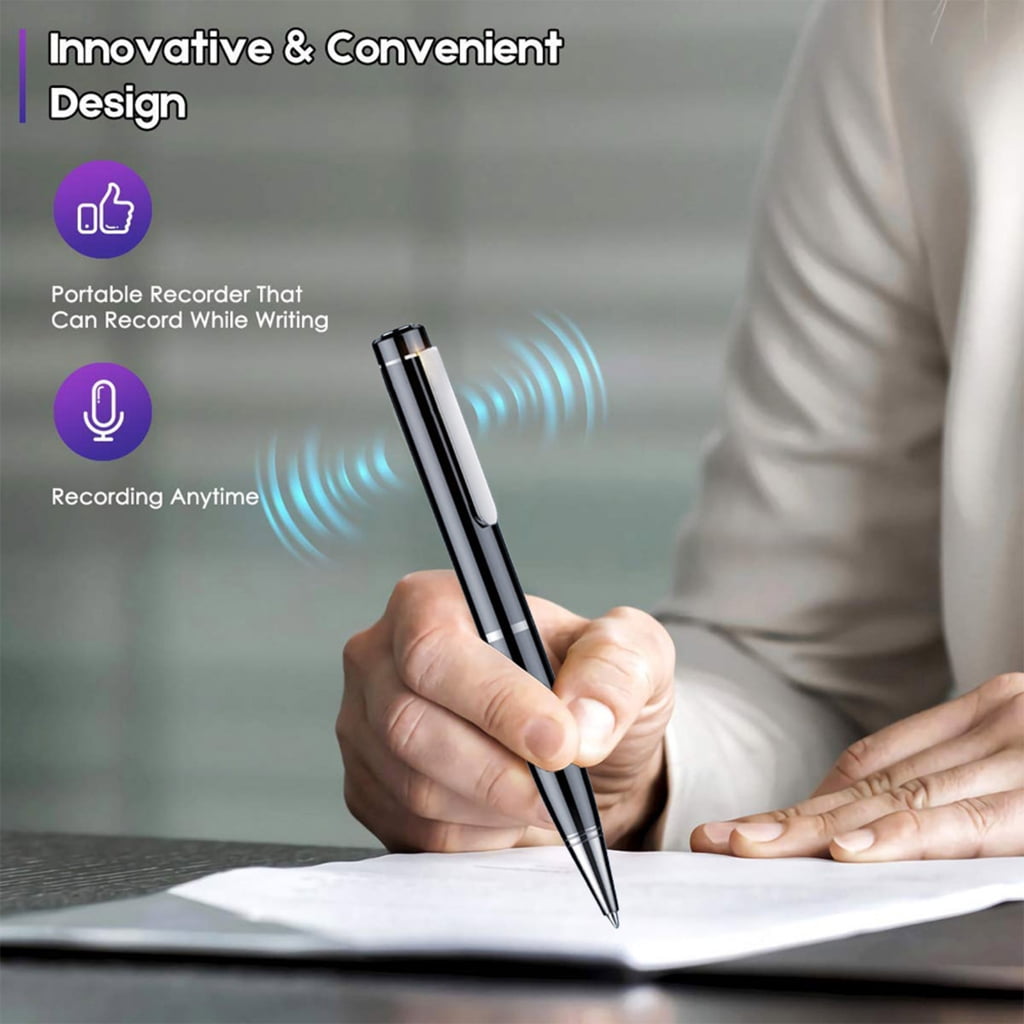 Advanced Noise Reduction Voices Recorders Clear Playback with 32GB/64GB Storage