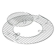 Vevor  21 in. Cooking Grate for Kettle Grill, Round Replacement Charcoal Grates, Iron Gas Grill Replacement Parts for Outdoor Cooking Patio & Backyard, Silver