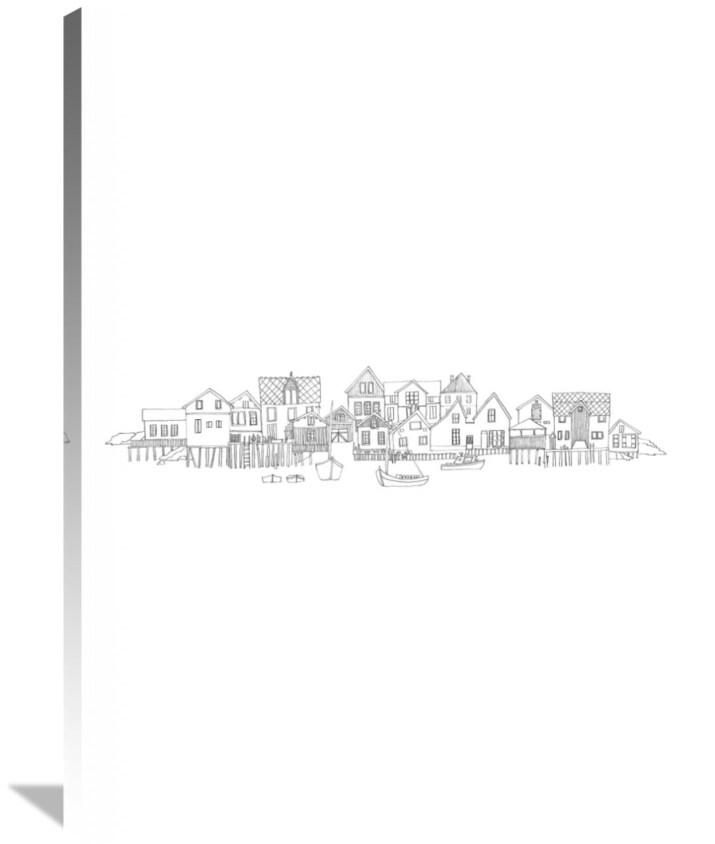 Global GalleryAvery Tillmon Nordic Village III Giclee Stretched Canvas Artwork 18 x 24