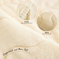 thumbnail image 6 of CJC Sofa Cover Fuzzy Couch Cover for Pets Dog Cat Washable Non-Slip Sofa Slipcover Cushion Protector Pets Friendly Mat (Beige, 28'' x 70''), 6 of 9