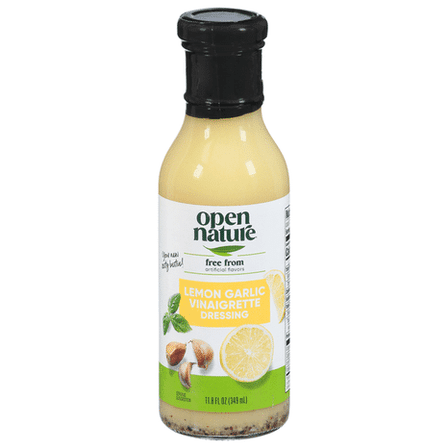 O N Vinaigrette Dressing Lemon Garlic Vinaigrette Vegan 11.8 Fl Oz