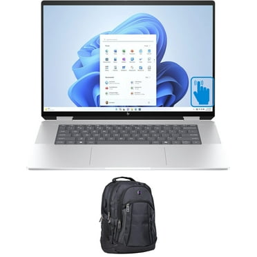 HP Envy x360 Business 2-in-1 Laptop (Intel Ultra 5-125U 12-Core, 16.0in 60 Hz Touch Wide UXGA (1920x1200), Intel Graphics, 16GB LPDDR5 6400MHz RAM, 512GB PCIe SSD, Win 10 Pro) with Premium Backpack