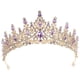 thumbnail image 2 of KAKOWELY Tiaras y coronas de cristal para boda, para mujer, novia, reina, diadema, tocado de princesa para cumpleaños, graduación, desfile, fiesta, 2 of 4