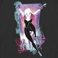 thumbnail image 2 of Women's Spider-Man: Across the Spider-Verse Spider Gwen Poster  Graphic Tee Black X Large, 2 of 4