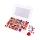 thumbnail image 1 of Caja de Espaciadoras Coloridas con Correa Elástica de para Fabricación , Imaginativo Creativo para Niños Hugo Abalorios para hacer joyas, 1 of 6