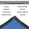 thumbnail image 3 of Stalwart 12-Pack of Dual-Layer Padded 80x73-Inch Moving Blankets (Blue), 3 of 8