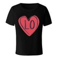 thumbnail image 5 of EQWLJWE Love Heart Graphic Shirts for Men Valentine's Day T Shirt Teen Girls Cute Lover Gift Tee Top, 5 of 5