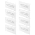 thumbnail image 1 of 8pcs Shelf Support Peg Punch Free Cabinet Book Shelves Pegs Clear Shelf Pegs, 1 of 8