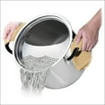 thumbnail image 2 of Tramontina Gourmet Stainless-Steel 8 Quart Covered Stock Pot with Lock and Drain, 2 of 6