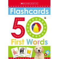 Flashcards: 50 First Words (Scholastic Early Learners)