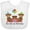 AA-White, variant on Inktastic Twins 1st Birthday Bears Boys or Girls Baby Bib