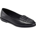 thumbnail image 1 of Women's Aerosoles Brielle Loafer Black Faux Leather 8.5 W, 1 of 5