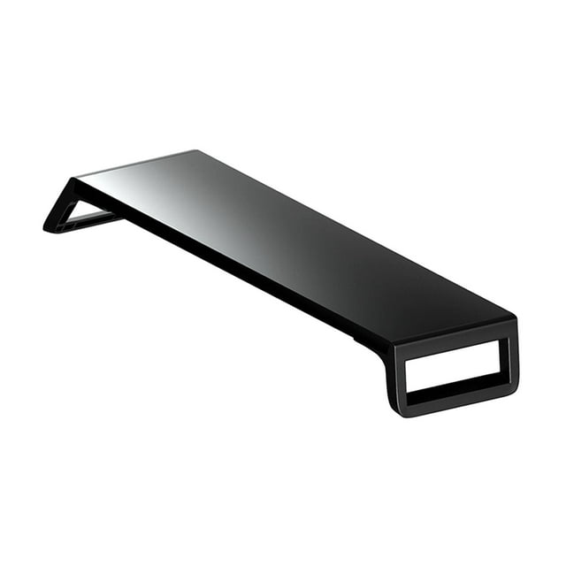 Soporte elevador para monitor, estante de escritorio, ergonomía, suministros de oficina, soporte para monitor grande negro