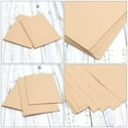 thumbnail image 2 of OULII Rectangular Khaki Kraft Paper 150 Sheets for Writing Announcements and Thank You Letters Paper, 2 of 8