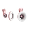 thumbnail image 2 of Mobile Phone Fill Light 15x Macro Lens Selfie Flash Light Portable Mini 53 LED for Android Photography, 2 of 9
