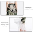 thumbnail image 2 of Koala Chic Chiffon Beach Dress for Women - Stylish and Breathable Beach Skirt with Polyester Straps, 2 of 6