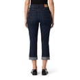 thumbnail image 4 of Levi Strauss Signature Women's and Women's Plus Mid Rise Capri, Sizes 0-16, 4 of 7