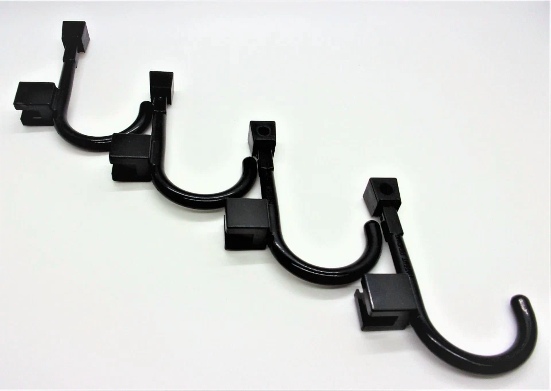 Hooks By: Simply Brilliant, # U-Pak Charcoal Finish