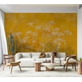 thumbnail image 4 of Floral Wallpaper Wall Mural - Meadow Bathed in The Sun, 4 of 5