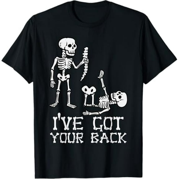 Halloween Skeletons Ive Got Your Back Costume Men Women T-Shirt Shirts