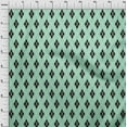 thumbnail image 3 of oneOone Cotton Flex Mint Green Fabric Argyle Check Sewing Craft Projects Fabric Prints By Yard 40 Inches Wide, 3 of 4