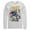White, variant on Men's Superman Come At Me Bro  Long Sleeve Shirt Athletic Heather Large