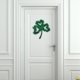 thumbnail image 1 of Kuymtek Patricks Day Shamrock Wreath Puerta irlandesa Colgante Guirnalda verde con luces de hadas, 1 of 8
