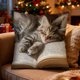 thumbnail image 5 of Cute Sleeping Cats And Book Pillowcase Short Pile Living Room Sofa Pillowcase Soft Cushion Cover, 5 of 6