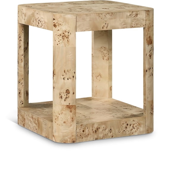 Meridian Furniture Reeves Burl End Table