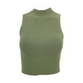 thumbnail image 6 of Gzhioc Women Fashion Knitted Tank Tops, Solid Color Round Neck Pullover Vest Spring Summer Sleeveless Slim Fit Bottoming Shirts, 6 of 8